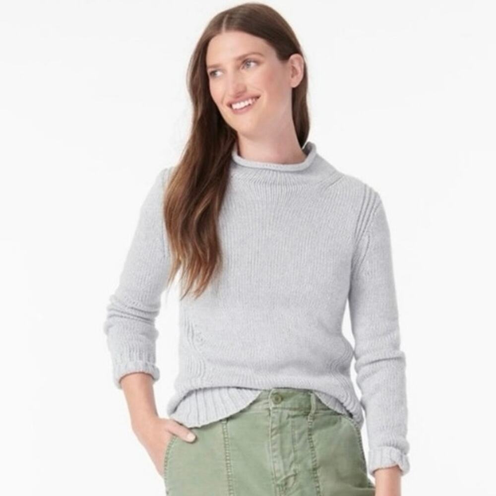 J. Crew Women's 1988 Rollneck Sweater in Cotton